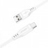 Кабель ACEFAST C3-04 USB to Type-C 3A, 1.2m, TPE, TPE connectors, White (6974316280873) (19762)
