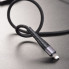 Кабель BOROFONE BX32 USB to iP 2.4A, 1m, nylon, aluminum+TPE connectors, Black (6931474710413) (18862)