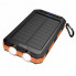 Внешний аккумулятор Power Bank HOCO J164 Platinum Solar 8000mAh 10W, с солнечной панелью и LED фонариком (20962)