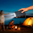 Внешний аккумулятор Power Bank HOCO J164 Platinum Solar 8000mAh 10W, с солнечной панелью и LED фонариком (20962)