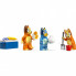 Конструктор LEGO Bluey Пляж и семейная поездка на автомобиле Блуи (11202) (21962)