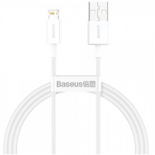 Кабель Baseus Superior Series Fast Charging Data Cable USB to iP 2.4A 2m White (CALYS-C02) (15072)