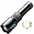 Аккумуляторный фонарь с флуоресцентной окраской 1143-TG, PM10-TG, 1x26650, Power Bank, ЗУ Type-C (19072)