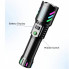 Аккумуляторный фонарь с флуоресцентной окраской 1143-TG, PM10-TG, 1x26650, Power Bank, ЗУ Type-C (19072)