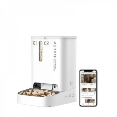 Смарт годівниця PETKIT Yumshare Dual-Hopper with Camera (P591) (21072)