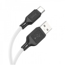 Кабель HOCO X90 Cool silicone charging data cable for Type-C White (6931474788450) (20172)