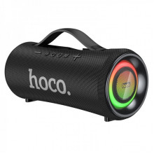 Портативна колонка HOCO HA10 Oleada outdoor BT speaker, 20W*2, Black (6942007635608) (21172)