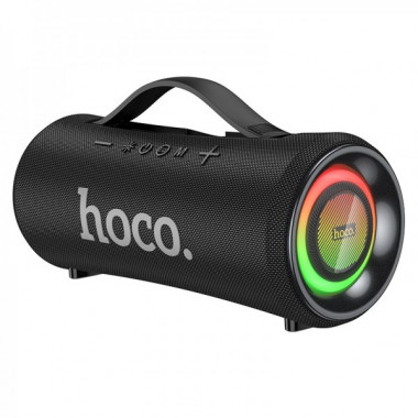 Портативна колонка HOCO HA10 Oleada outdoor BT speaker, 20W*2, Black (6942007635608) (21172)