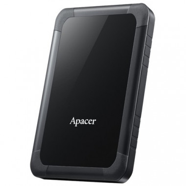 Зовнішній жорсткий диск PHD External 2.5'' Apacer USB 3.1 AC532 2TB Black (AP2TBAC532B-1) (15372)