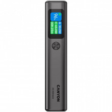 Батарея универсальная Canyon 20000mAh OnPower 230 TFT PD/130W Dark Grey (CNS-CPB230DG) (22372)