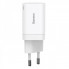 Мережевий зарядний пристрій Baseus Super Si Pro Quick Charger C+U 30W EU White (CCSUPP-E02) (372)