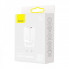 Мережевий зарядний пристрій Baseus Super Si Pro Quick Charger C+U 30W EU White (CCSUPP-E02) (372)