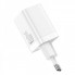 Мережевий зарядний пристрій Baseus Super Si Pro Quick Charger C+U 30W EU White (CCSUPP-E02) (372)