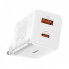 Мережевий зарядний пристрій Baseus Super Si Pro Quick Charger C+U 30W EU White (CCSUPP-E02) (372)