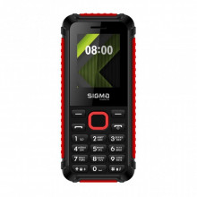 Мобильный телефон Sigma X-style 18 Track Black-Red (4827798854426) (16672)