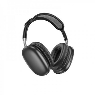 Бездротові накладні навушники BOROFONE BO22 Plus Elegant BT headphones Deep Space Gray (6941991115219) (19872)