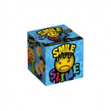 Игрушка антистресс Вязкая масса "Smile Slime" SS-01-02 клейкий лизун