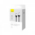 Кабель Baseus CoolPlay Series Fast Charging Cable USB to iP 2.4A 1m Black (CAKW000401) (15082)