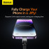 Кабель Baseus CoolPlay Series Fast Charging Cable USB to iP 2.4A 1m Black (CAKW000401) (15082)