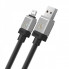 Кабель Baseus CoolPlay Series Fast Charging Cable USB to iP 2.4A 1m Black (CAKW000401) (15082)