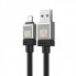 Кабель Baseus CoolPlay Series Fast Charging Cable USB to iP 2.4A 1m Black (CAKW000401) (15082)