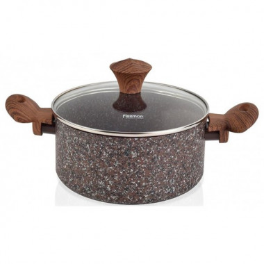 Каструля Fissman Magic Brown 2.7л з антипригарним покриттям (1182)
