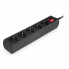 Сетевой фильтр питания REAL-EL RS-Protect M 1.8m, black (EL122300026) (16182)