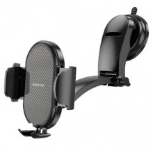 Автотримач для телефона BOROFONE BH73 Charm press type center console car holder Black (6974443386318) (17382)