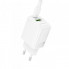 Мережевий зарядний пристрій BOROFONE BN29 Fuente PD30W+QC3.0 charger (EU) White (6941991120329) (382)
