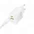 Мережевий зарядний пристрій BOROFONE BN29 Fuente PD30W+QC3.0 charger (EU) White (6941991120329) (382)