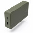 Батарея универсальная Hama 20000mAh, 15W/5V/3A, USB-C, USB-A, green (00201716) (16582)