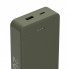 Батарея универсальная Hama 20000mAh, 15W/5V/3A, USB-C, USB-A, green (00201716) (16582)