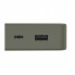 Батарея универсальная Hama 20000mAh, 15W/5V/3A, USB-C, USB-A, green (00201716) (16582)