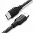 Кабель UGREEN US286 USB 2.0 Type C to Type C Cable Nickel Plating 1m (Black) (UGR-50997) (UGR-50997) (14682)