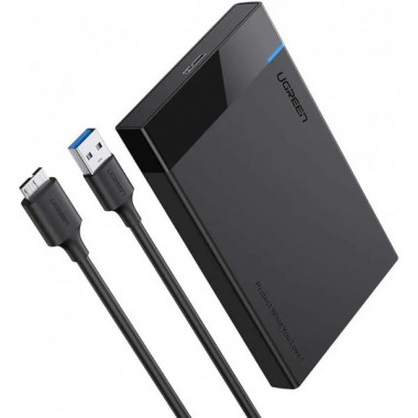 Зовнішня кишеня для накопичувача UGREEN US221 2.5 Inch Hard Drive Box (UGR-30848) (UGR-30848) (19682)