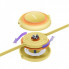 Кабель Baseus Bright Mirror 2 Series Retractable 3-in-1 Fast Charging  Data Cable USB to M+L+C 3.5A 1.1m yellow (CAMJ010011) (14982)