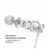 Наушники ColorWay 3.5 mm Wired Earphone UrbanBeat White (CW-WD03WT) (16982)