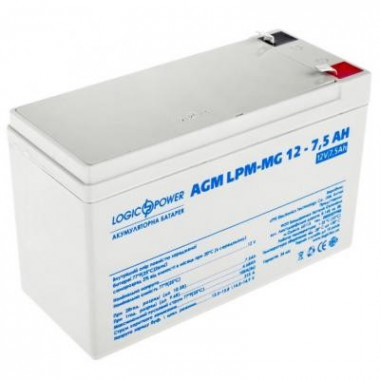Батарея к ИБП LogicPower LPM MG 12В 7.5Ач (6554) (20982)