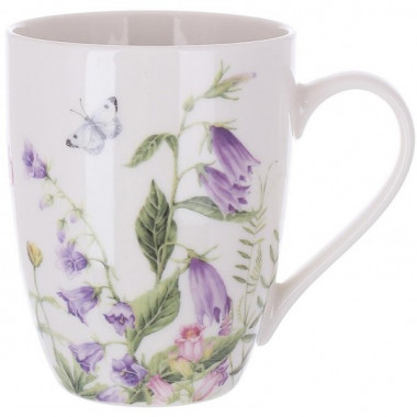 Набір 6 порцелянових кухлів Floral 340мл (3982)
