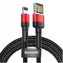 Кабель Baseus Cafule Cable（Special Edition）USB For iP 1m Red+Black (CALKLF-G91) (15092)