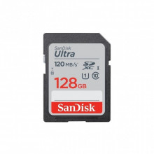 Карта памяти SanDisk 128GB SD class 10 UHS-I Extreme Ultra (SDSDUNB-128G-GN6IN) (17092)