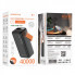 Зовнішній акумулятор BOROFONE BJ66 Magnifico 22.5W+PD20W fully compatible power bank (40000mAh) Black (6941991115141) (21092)