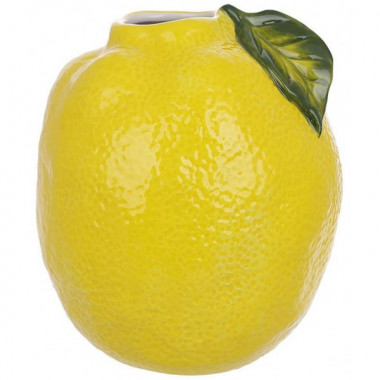 Ваза керамічна Lemon Ø15х18см з вузьким шийкою (18192)