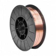 Проволока сварочная омедненная, 0,8 мм, 1 кг, ER70S-6 INTERTOOL EW-1008 (22192)