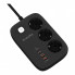 Сетевой фильтр питания ColorWay CW-CHE34PDB 3 роз/4USB GaN3 Pro (CW-CHE34PDB) (16392)