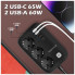 Сетевой фильтр питания ColorWay CW-CHE34PDB 3 роз/4USB GaN3 Pro (CW-CHE34PDB) (16392)