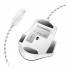 Игровая проволочная мышка HOCO GM31 Overlord luminous gaming 1200-3600DPI USB 1.4M для ПК/ноутбука с подсветкой Бело-Синяя (22392)