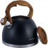 Чайник Kamille Whistling Kettle Black 2.7л з нержавіючої сталі зі свистком (1492)