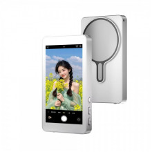 Додатковий екран Magnetic selfie screen RK-X40L камери смартфона White (RK-X40L-W) (15492)
