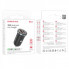 Автомобільний зарядний пристрій BOROFONE BZ22 Scenery dual port PD30W+QC3.0 car charger Black (6941991105180) (17492)